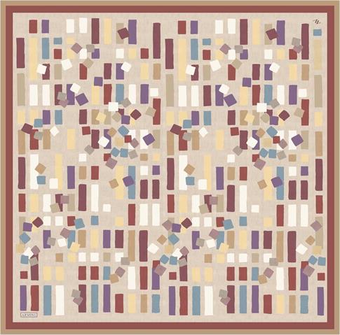 Armine Çiçek Desenli İpek Sura Eşarp 9341 80