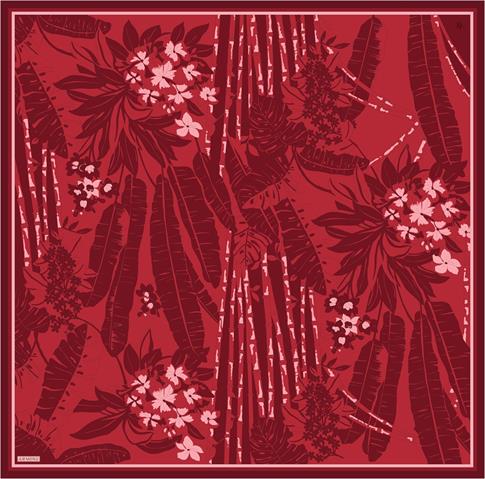 Armine Çiçek Desenli Saf İpek Sura Eşarp 9353D 34