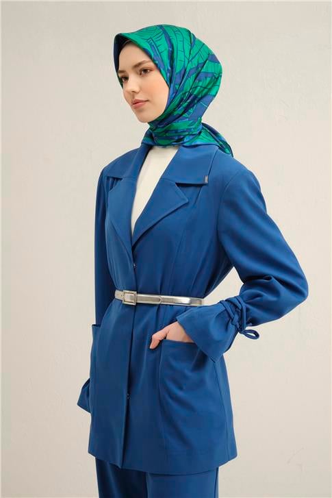 Armine Çiçek Desenli Saf İpek Sura Eşarp 9353D 57