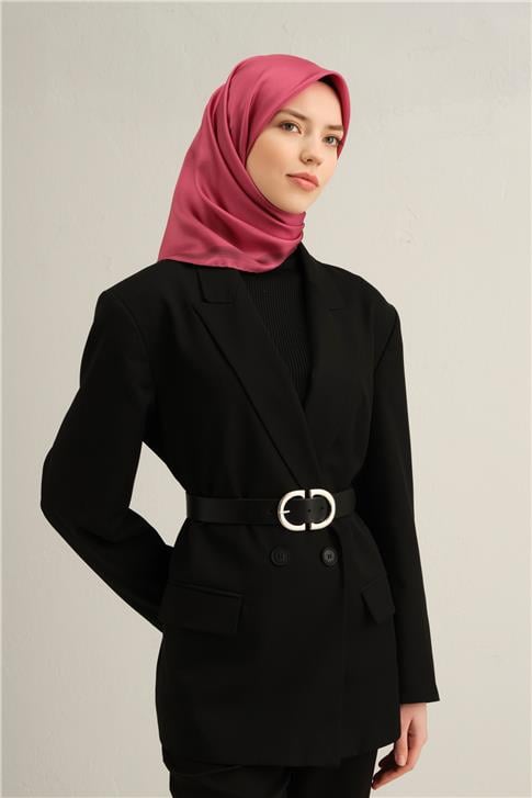 Armine Klasik Desenli Saf İpek Twill Eşarp 9356D 56 