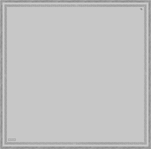 Armine Klasik Desenli Saf İpek Twill Eşarp 9357D 57