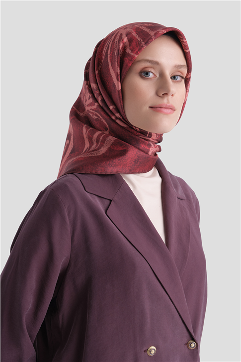 Armine Saf İpek Twill Eşarp 9600D 11 