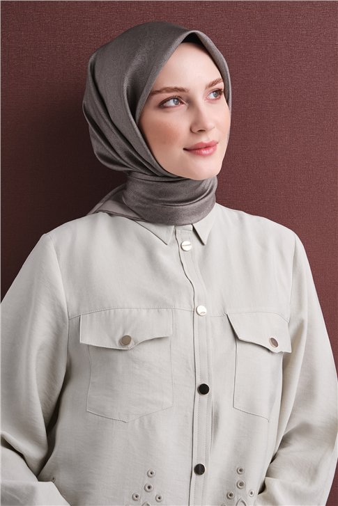 Armine Saf İpek Twill Eşarp 9601D 52 