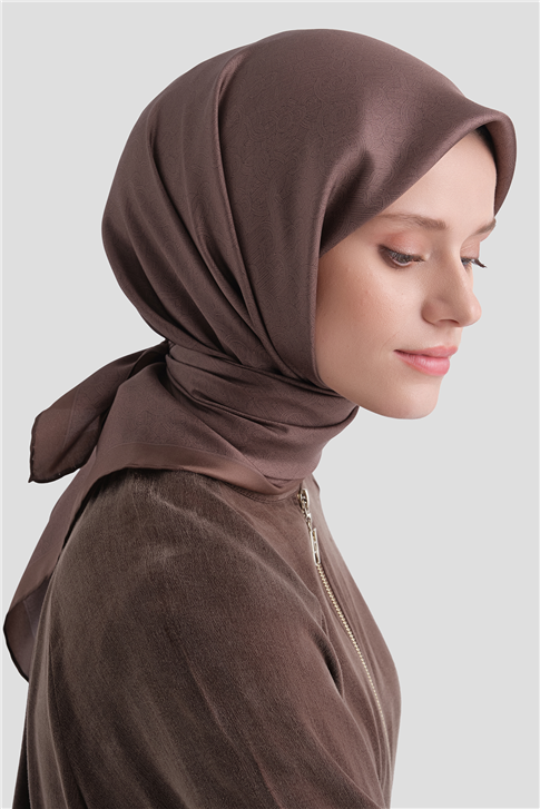 Armine Saf İpek Twill Eşarp 9601D 80 