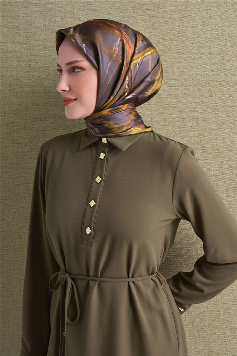 Armine Saf İpek Twill Eşarp 9602D 32 