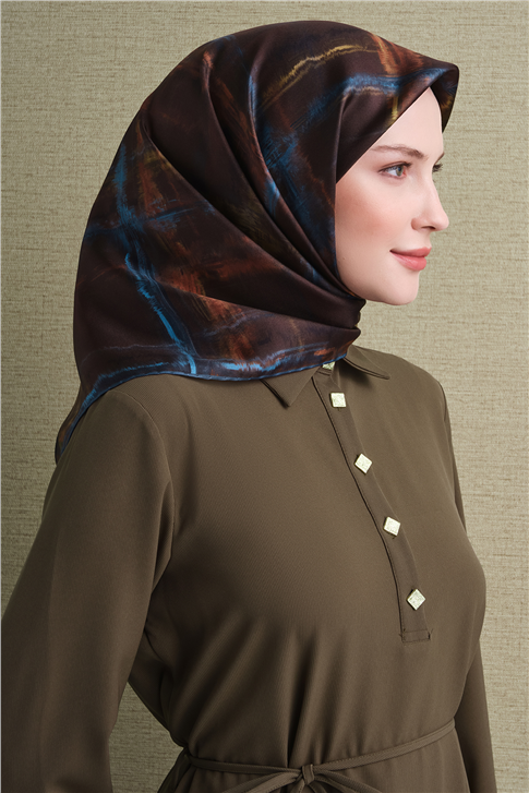 Armine Saf İpek Twill Eşarp 9602D 33 