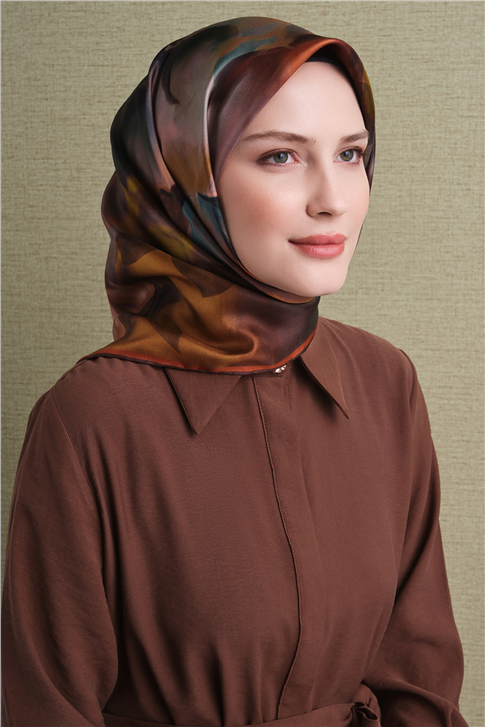 Armine Saf İpek Twill Eşarp 9603D 31 