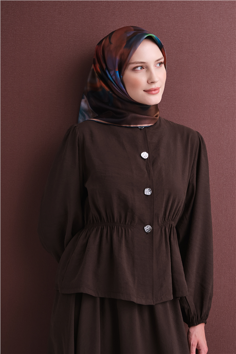 Armine Saf İpek Twill Eşarp 9603D 35 