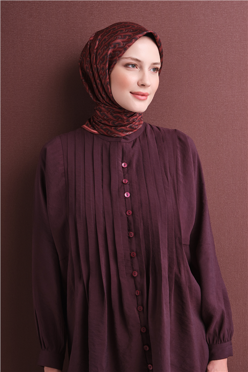 Armine Saf İpek Twill Eşarp 9604D 03 