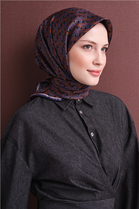 Armine Saf İpek Twill Eşarp 9604D 31 