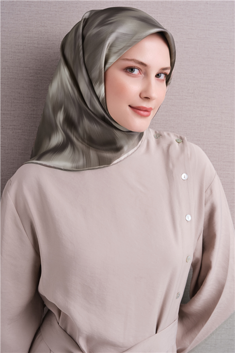 Armine Saf İpek Twill Eşarp 9605D 83 