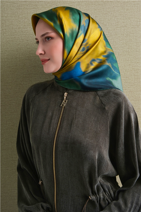 Armine Saf İpek Twill Eşarp 9606D 53 