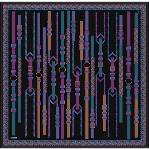 Armine Jakarlı İpek Eşarp 9607D 53 