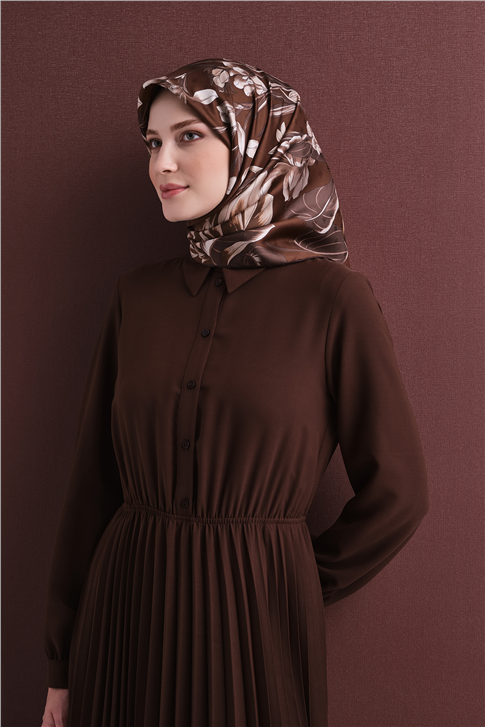 Armine Jakarlı İpek Eşarp 9608D 80 