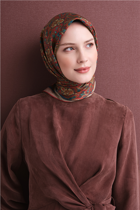 Armine Saf İpek Sura Eşarp 9609D 03 