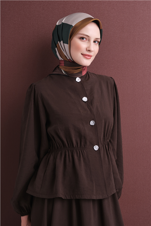 Armine Saf İpek Sura Eşarp 9610D 80 