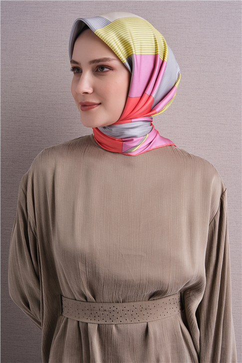 Armine Saf İpek Sura Eşarp 9610D 88 