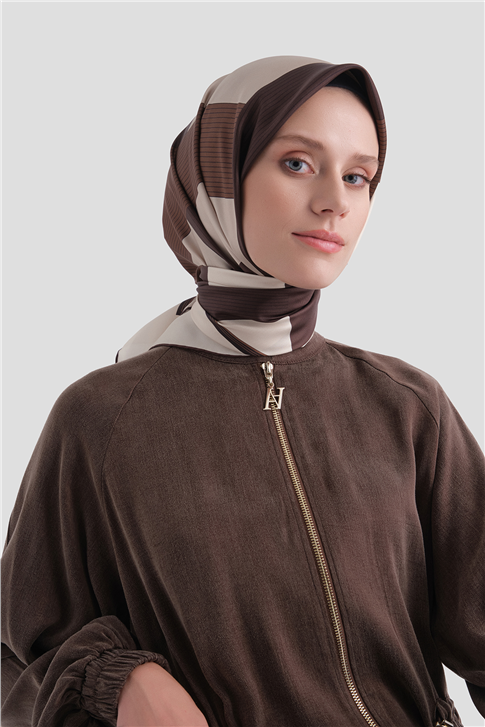 Armine Saf İpek Twill Eşarp 9610D 50 