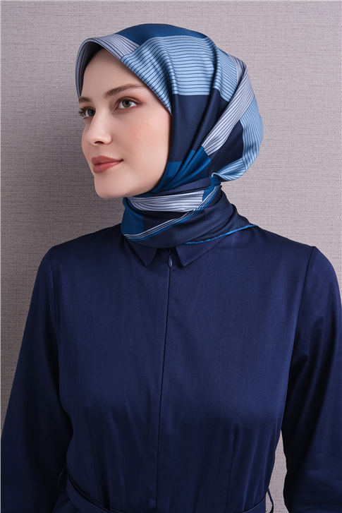 Armine Saf İpek Twill Eşarp 9610D 58 
