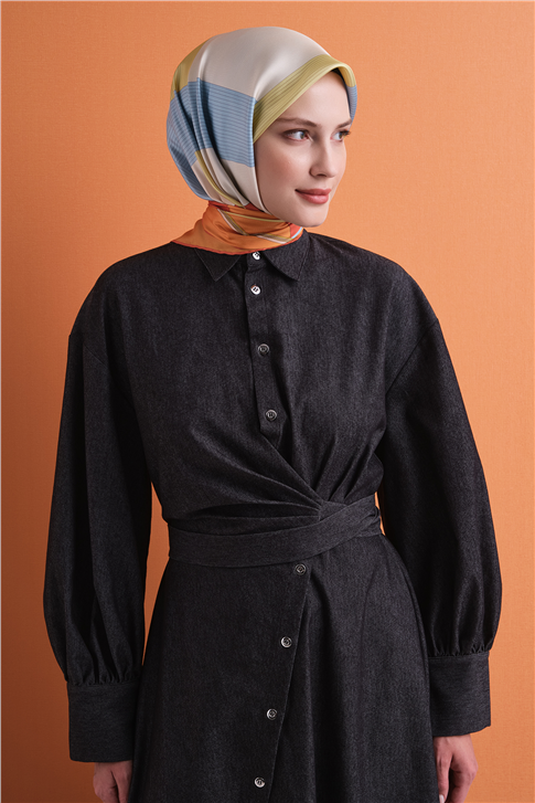Armine Saf İpek Twill Eşarp 9610D 82 