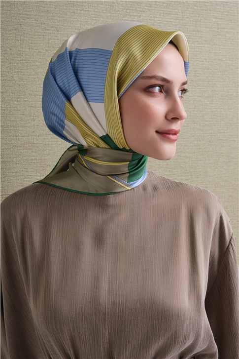 Armine Saf İpek Twill Eşarp 9610D 87 