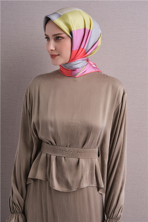 Armine Saf İpek Twill Eşarp 9610D 88 