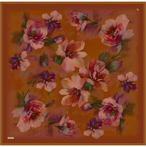 Armine Saf İpek Twill Eşarp 9611D 57 