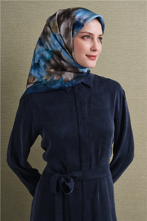 Armine Saf İpek Twill Eşarp 9613D 02 