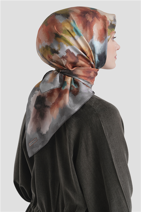 Armine Saf İpek Twill Eşarp 9613D 31 