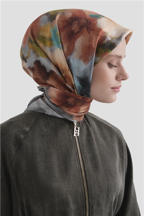 Armine Saf İpek Twill Eşarp 9613D 31 