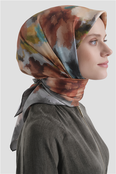 Armine Saf İpek Twill Eşarp 9613D 31 