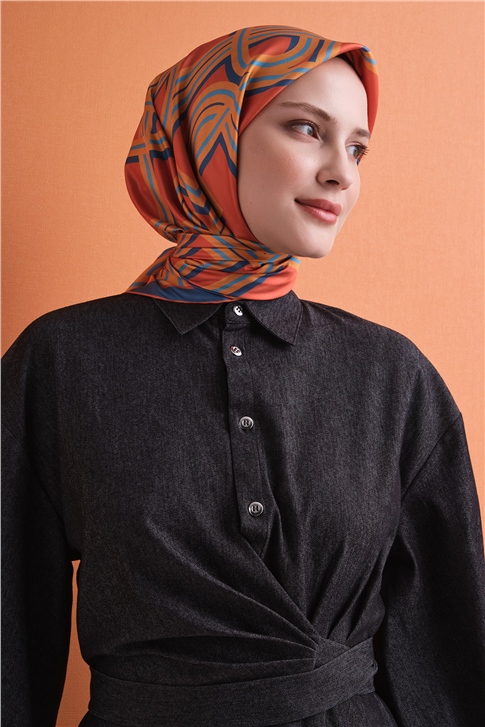 Armine Saf İpek Sura Eşarp 9614D 86 