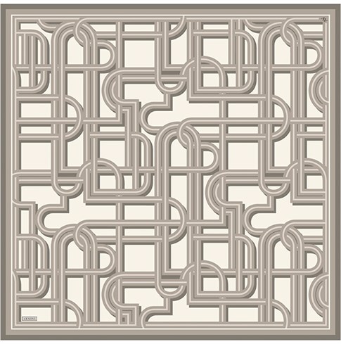 Armine Saf İpek Twill Eşarp 9614D 85 