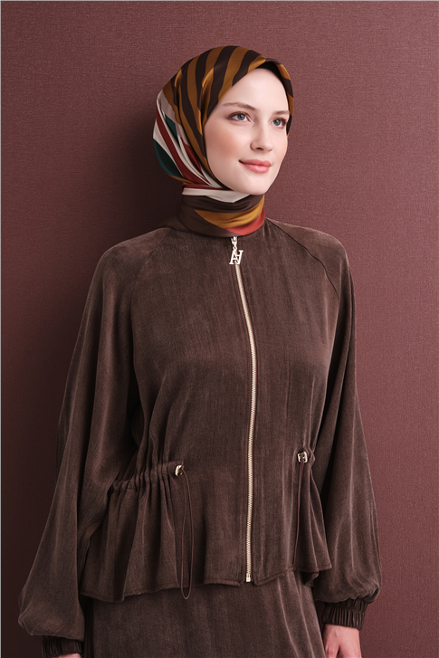 Armine Saf İpek Twill Eşarp 9615D 05 