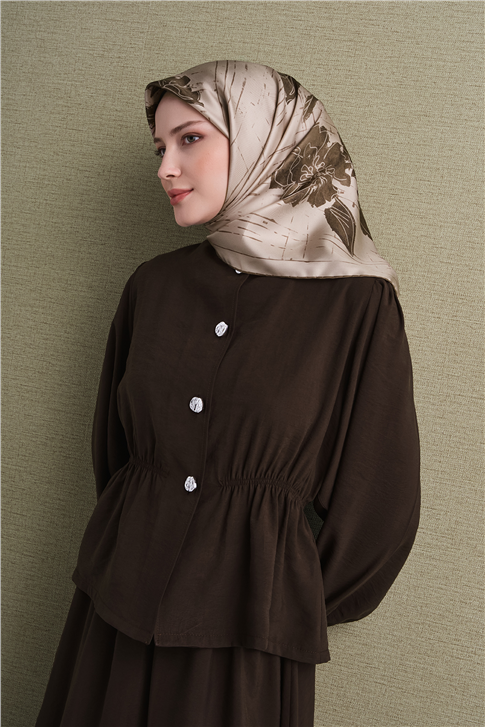 Armine Saf İpek Sura Eşarp 9617D 56 