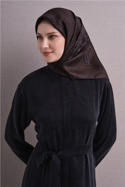 Armine Saf İpek Twill Eşarp 9617D 53 
