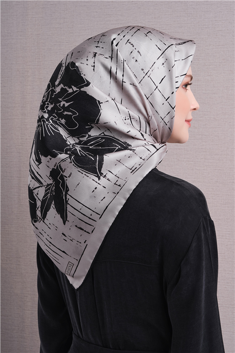 Armine Saf İpek Twill Eşarp 9617D 82 