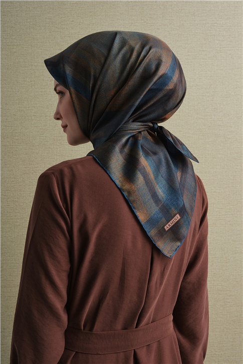 Armine Saf İpek Twill Eşarp 9618D 07 