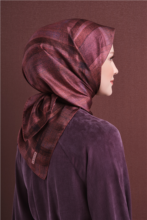 Armine Saf İpek Twill Eşarp 9618D 57 