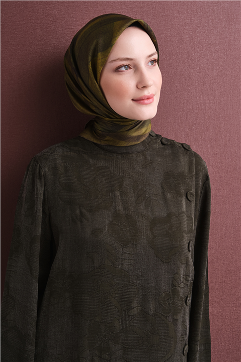Armine Saf İpek Twill Eşarp 9618D 81 