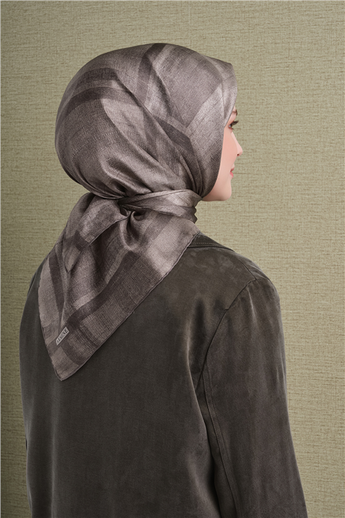 Armine Saf İpek Twill Eşarp 9618D 84 