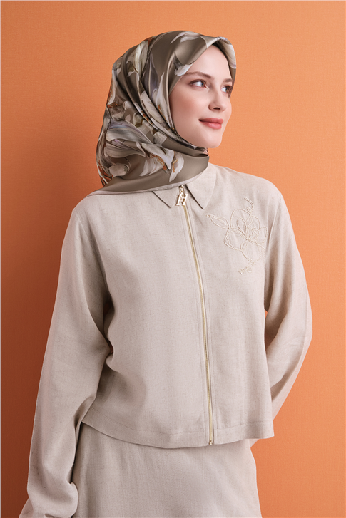 Armine Saf İpek Sura Eşarp 9620D 55 