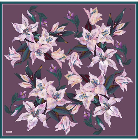 Armine Saf İpek Twill Eşarp 9620D 85 