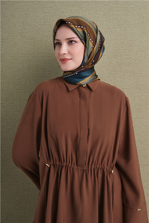 Armine Saf İpek Twill Eşarp 9621D 80 