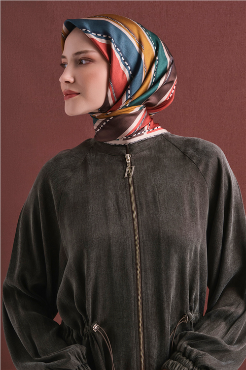 Armine Saf İpek Twill Eşarp 9621D 82 