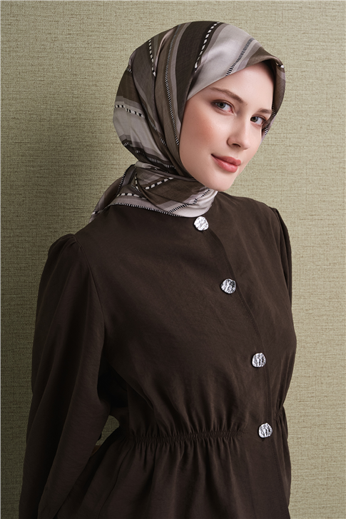 Armine Saf İpek Twill Eşarp 9621D 84 