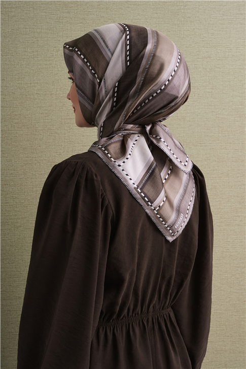 Armine Saf İpek Twill Eşarp 9621D 84 