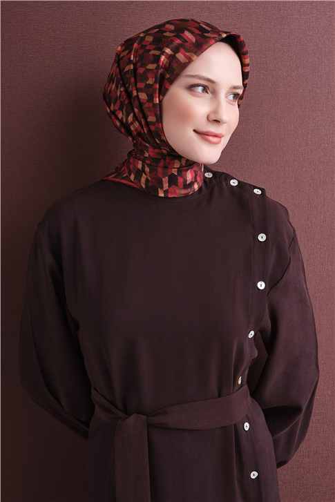 Armine Saf İpek Sura Eşarp 9623D 81 