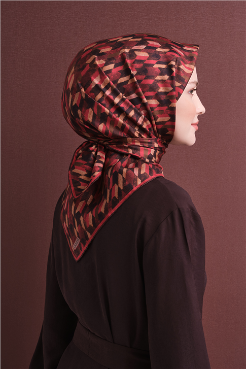 Armine Saf İpek Twill Eşarp 9623D 81 