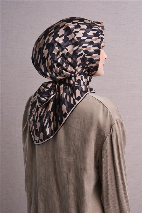 Armine Saf İpek Twill Eşarp 9623D 83 